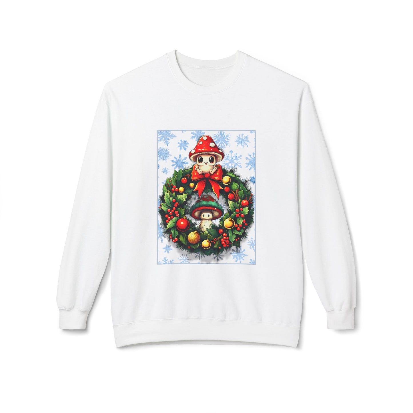 Christmas Mushrooms Sweatshirt - Unisex