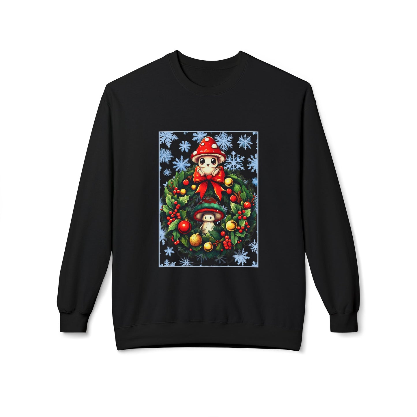 Christmas Mushrooms Sweatshirt - Unisex