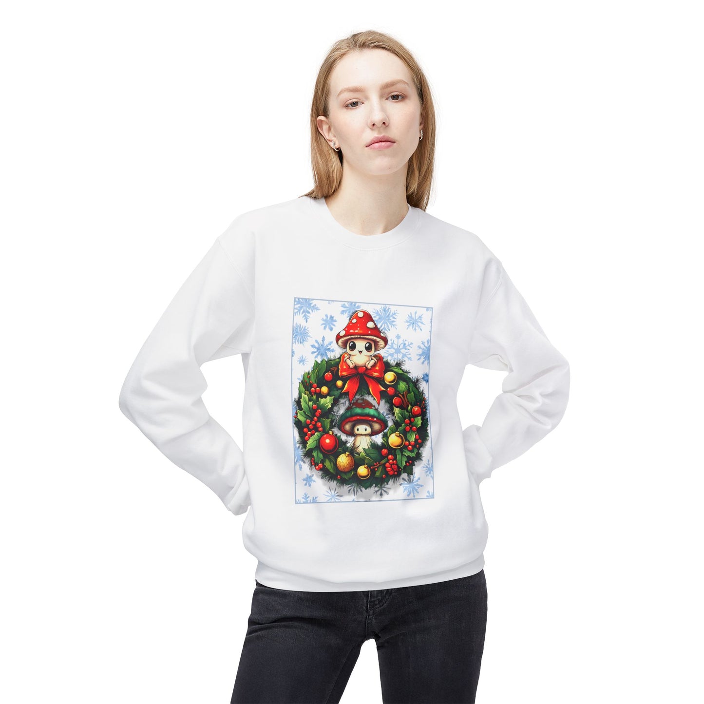 Christmas Mushrooms Sweatshirt - Unisex