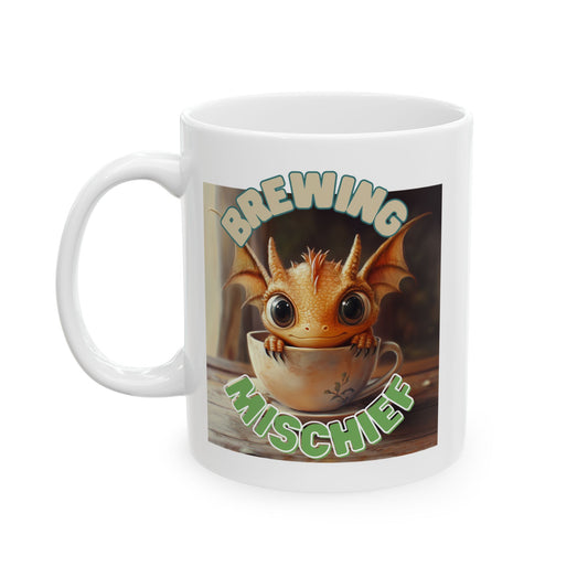 Brewing Mischief Mug, (11oz, 15oz)